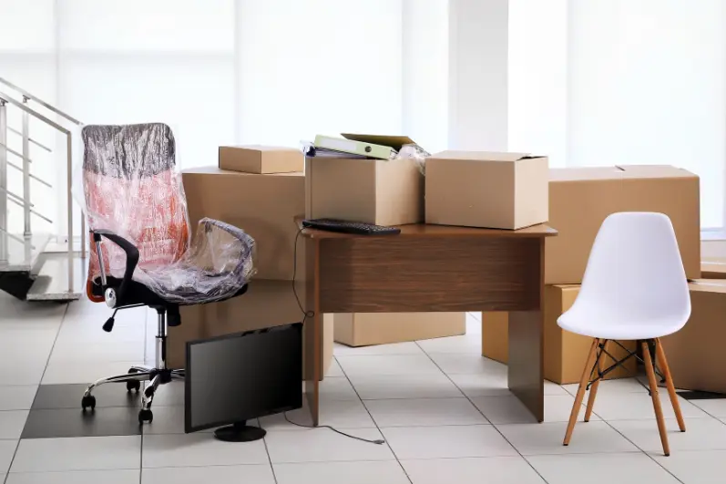 Déménagement de mobilier de bureau professionnel