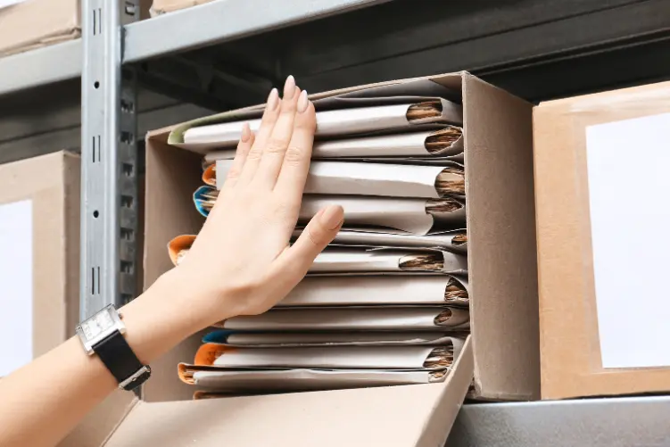 Déménagement et transport d'archives d'entreprise